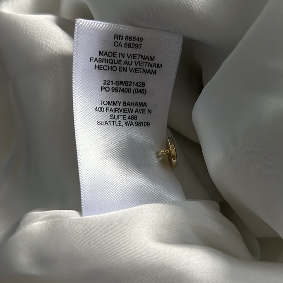 Tommy Bahama Grande Grove Silk Shift Dress - Picture 9 of 12